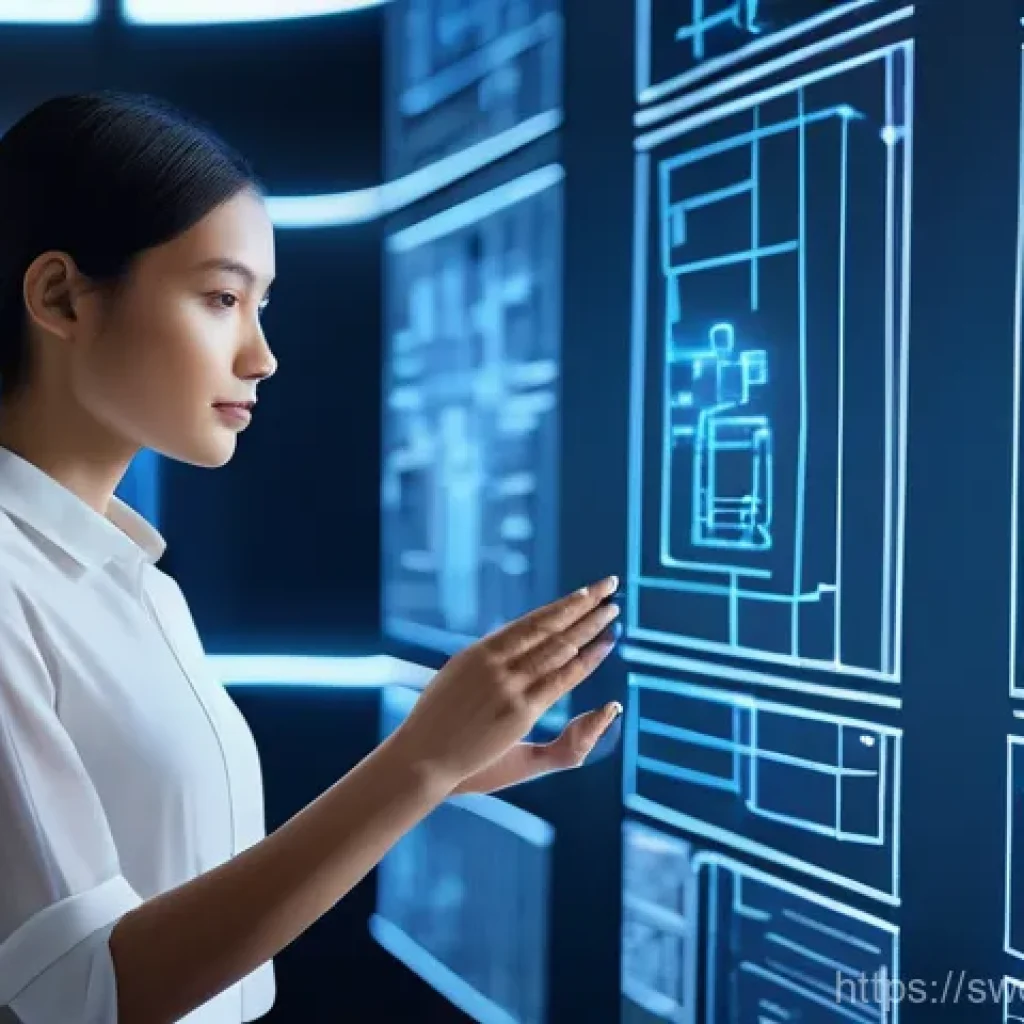 소프트웨어 설계 패턴과 API 문서화 - **Prompt 1: The AI Architect's Blueprint**
    A futuristic, serene architectural office filled with...