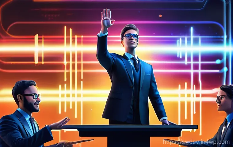 소프트웨어 설계 패턴과 API 문서화 - **Prompt 1: The AI Architect's Blueprint**
    A futuristic, serene architectural office filled with...