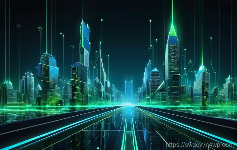 설계 패턴을 활용한 에러 처리 기법 - **Prompt 2: Futuristic Error Management Control Center**
    "A high-tech operations center or a sle...